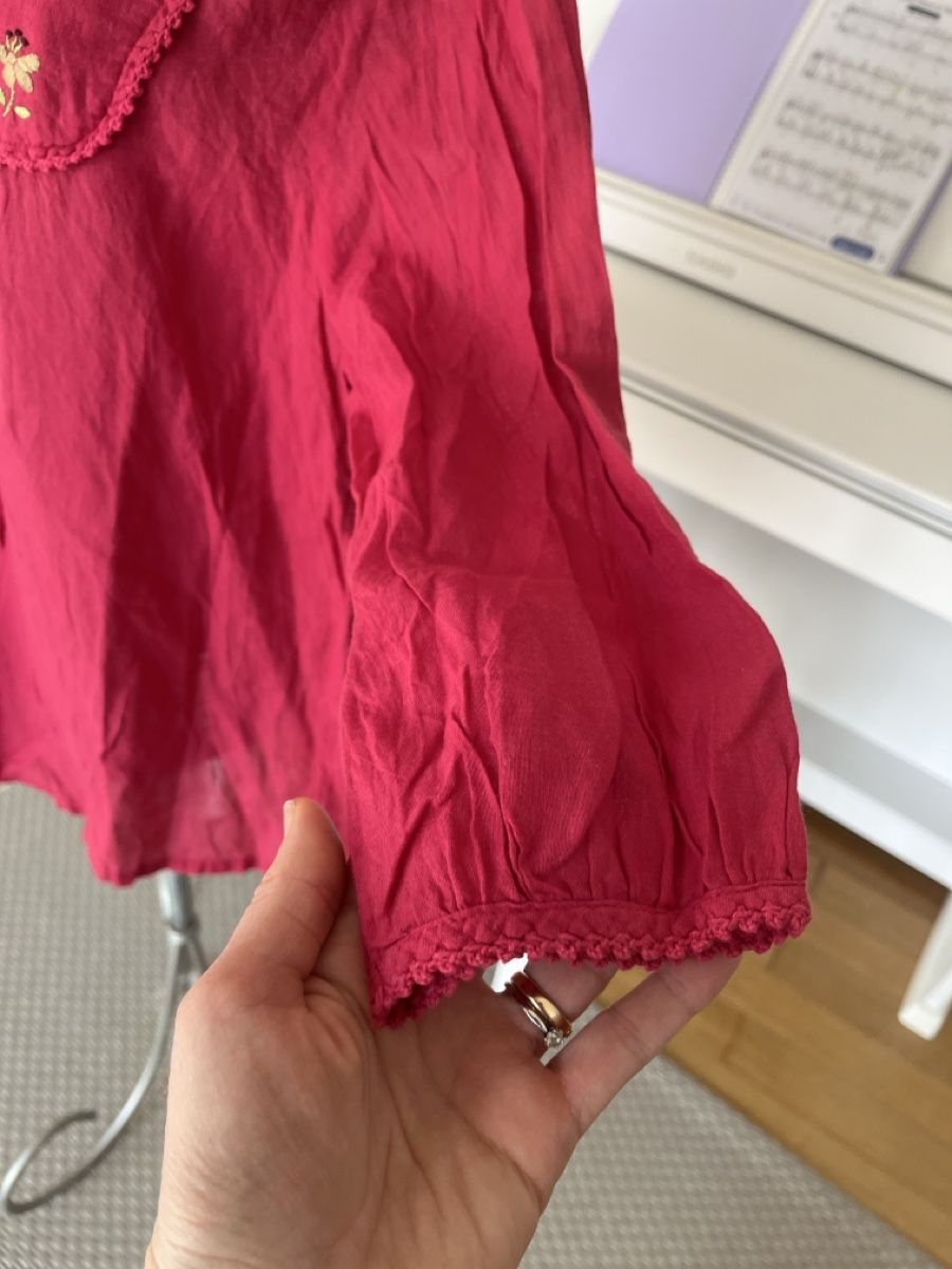 Tuniche: Tunika mit Stickerei, Baumwolle, S – Usato da Solothurn venduto da Bobesch08 2