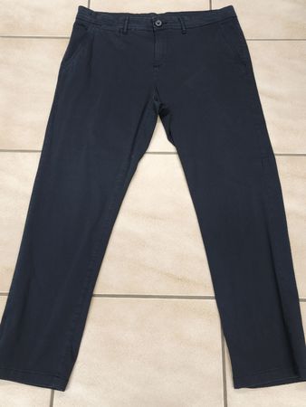 Yessica Hose dunkelblau Baumwollmix Grösse 40