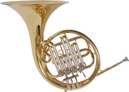 French Horn WH125, Bb Waldhorn, Mundrohr 4 Zylinderventile