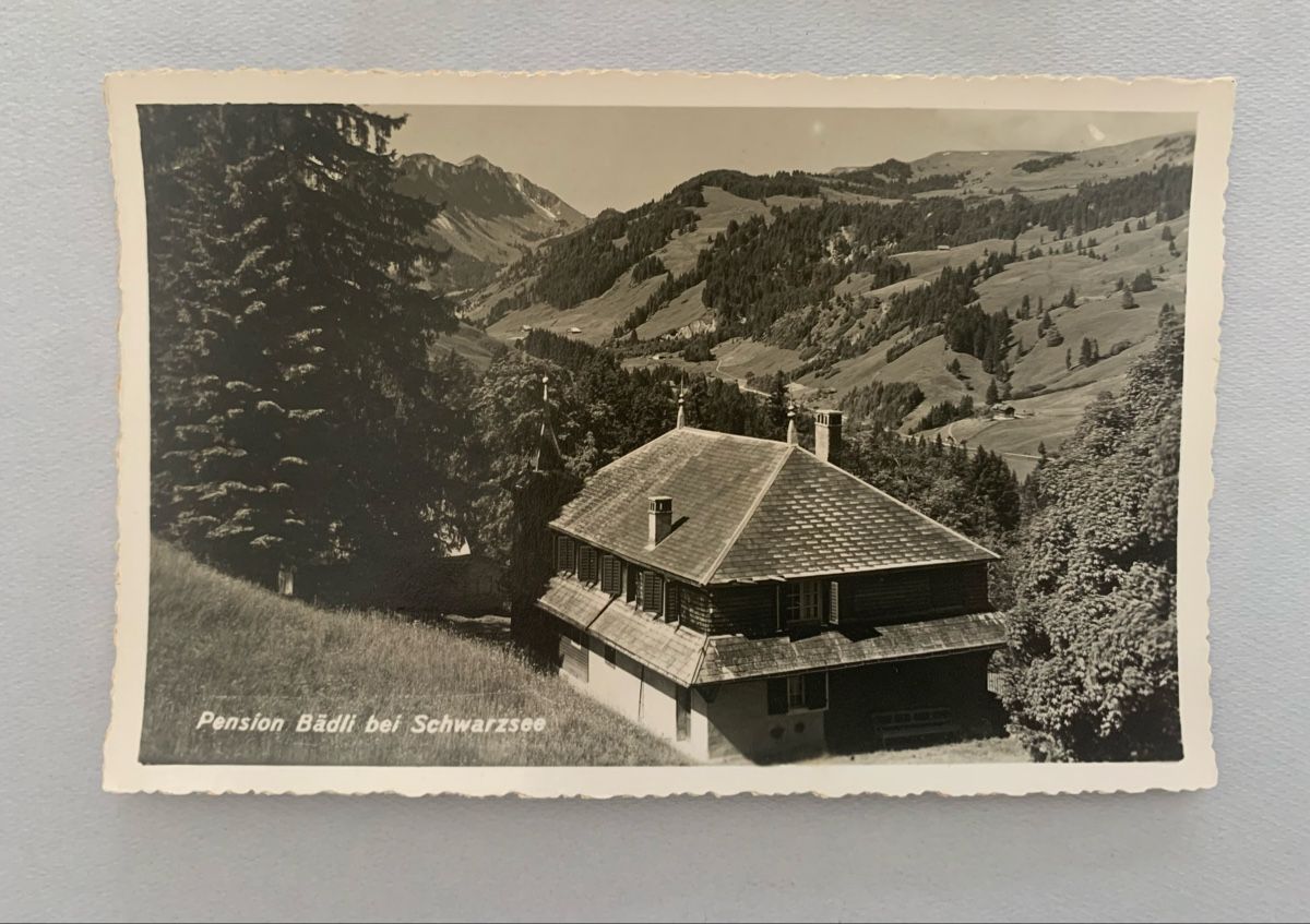 Cartoline postali: Ansichtskarten Schweiz - Schwarzsee FR – Usato da Düdingen venduto da polytropon_5 1