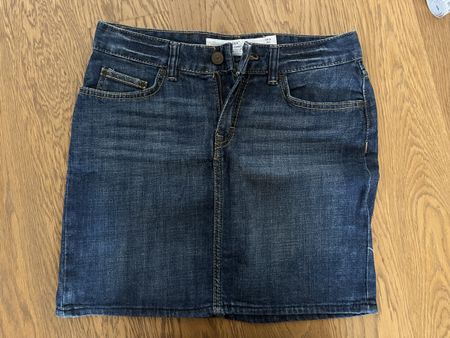 Neuer Jeans Rock dunkelblau H&M 36 S ￼
