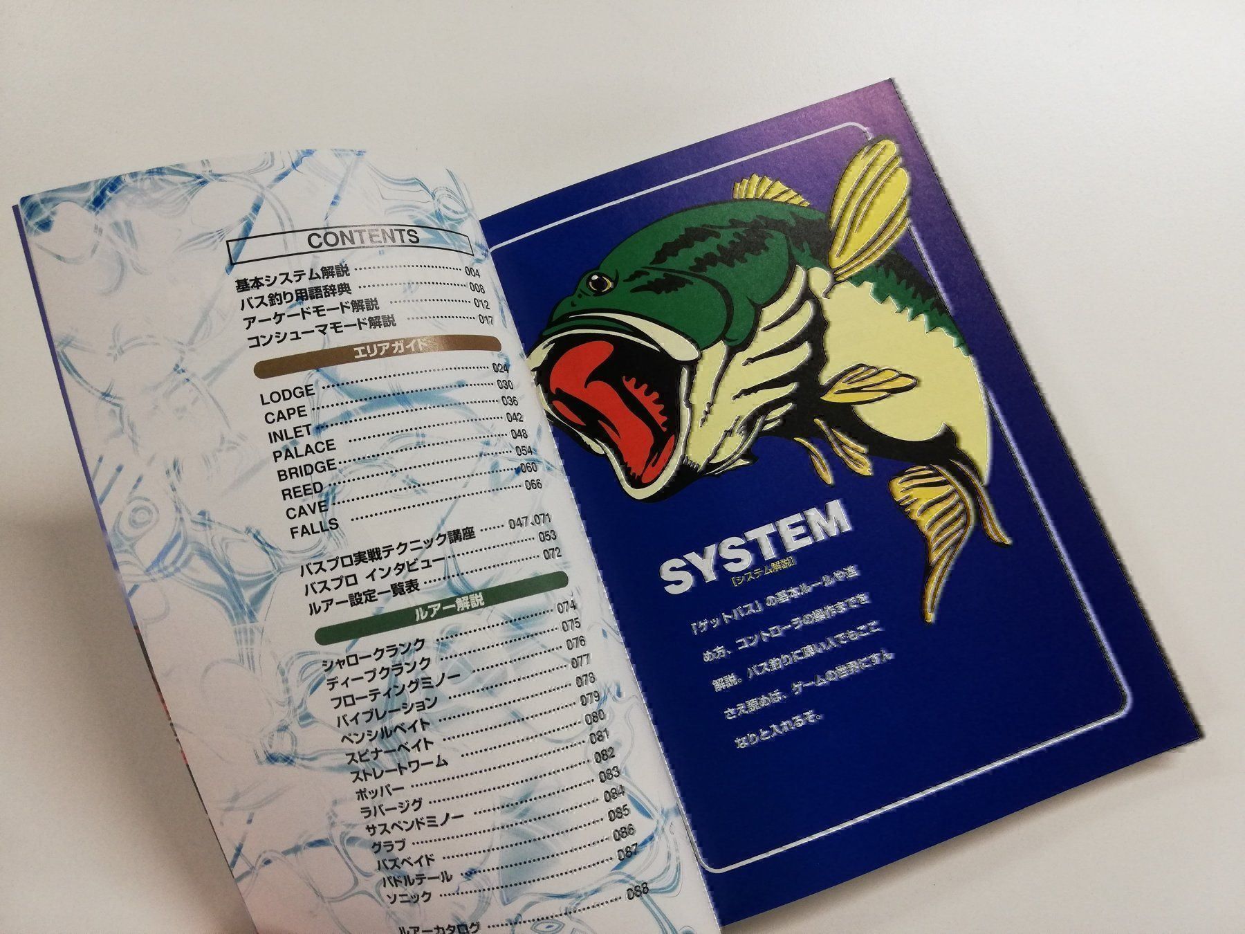 Sega Giochi: Dreamcast Get Bass / Guidebook JAPANISCH – Usato da St. Gallen venduto da zorro_dc 2
