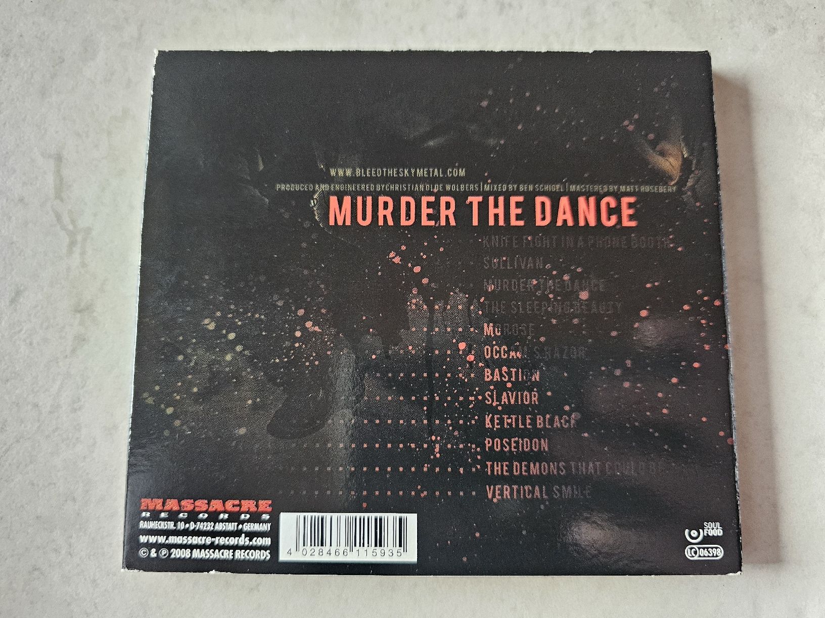 CD: Bleed The Sky  -  Murder The Dance – Usato da Schneisingen venduto da backstore24 1
