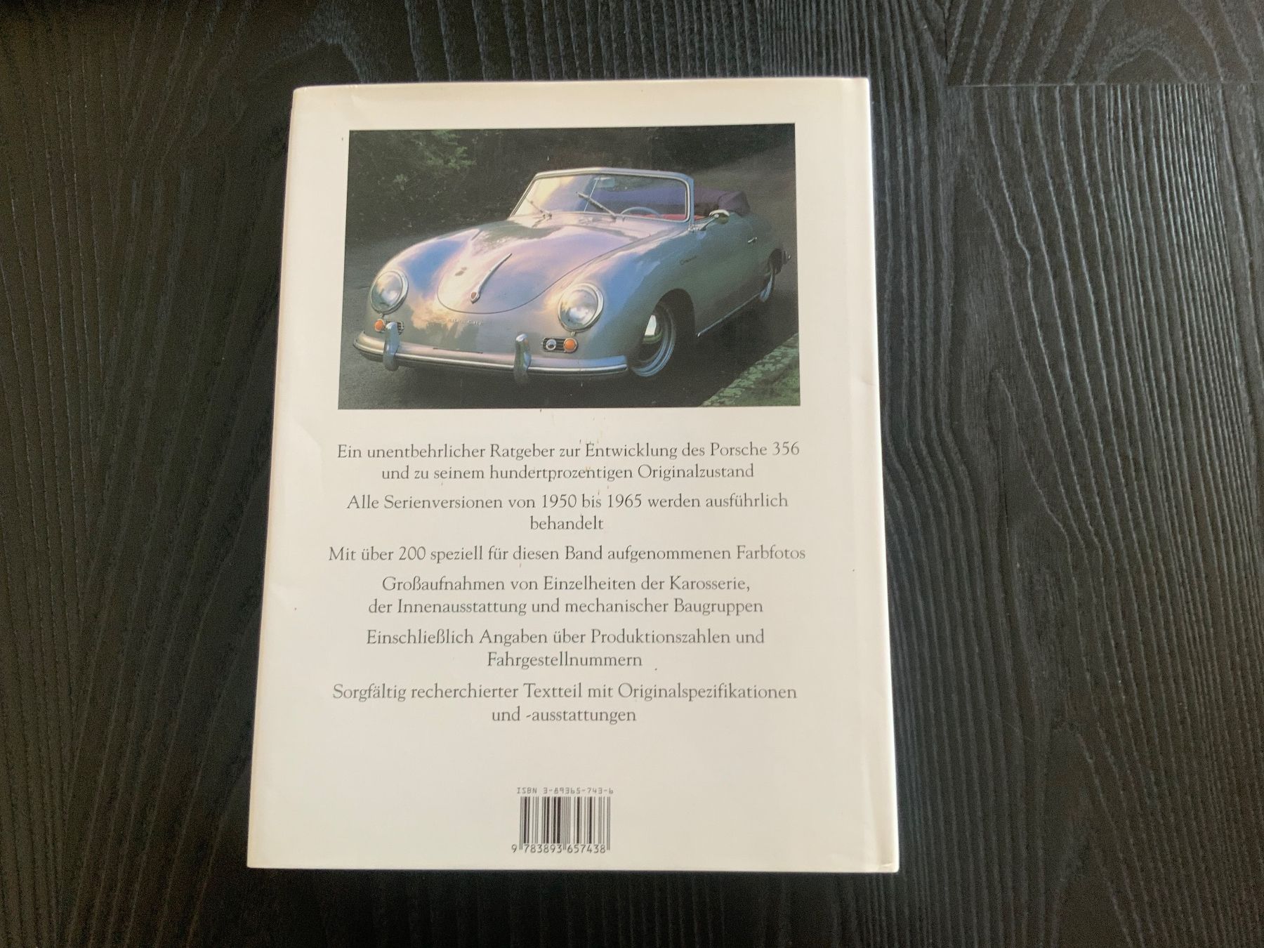 Bücher: Porsche 356 Das Original – Gebraucht aus Erlenbach ZH von Blondie1966 1