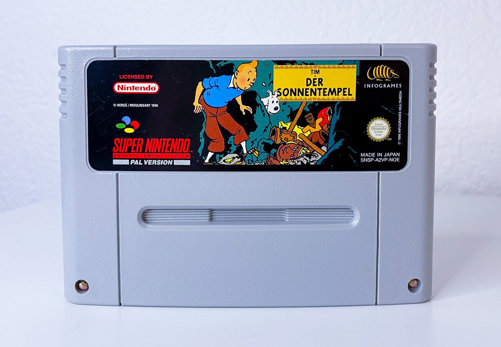 Giochi: Tim Der Sonnentempel Super Nintendo SNES – Usato da St. Gallen venduto da bubblybee