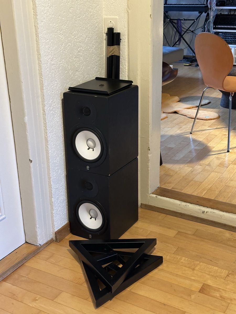 Yamaha Casse acustiche: Yamaha HS80 M Studiomonitore *2 Stuck – Usato da Basel venduto da mic_du 7