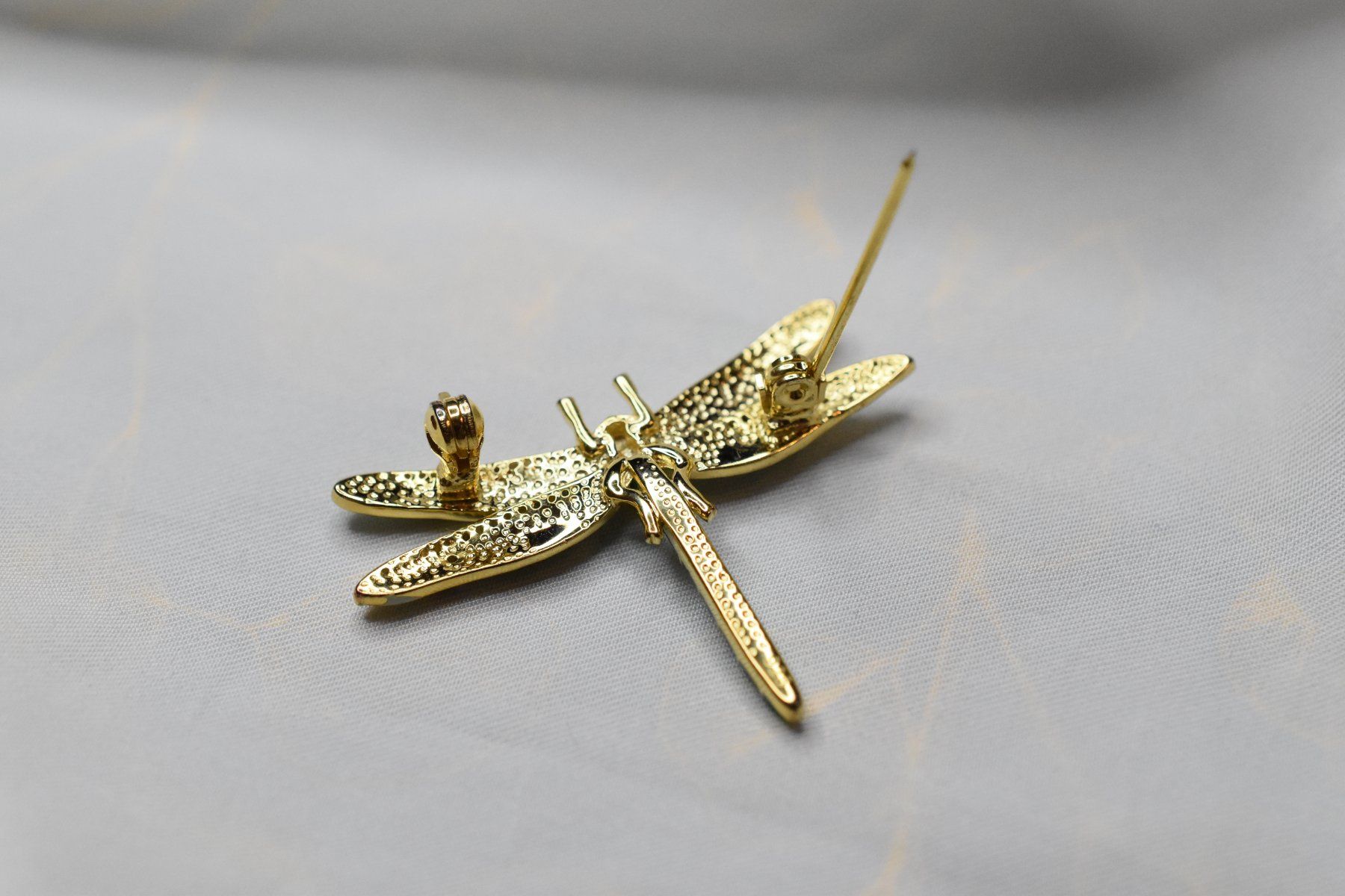 Broschen & Nadeln: Damen Brosche aus Sterling Silber, vergoldet, "Libelle" – Neu und originalverpackt aus Laufen von flowerfan 6