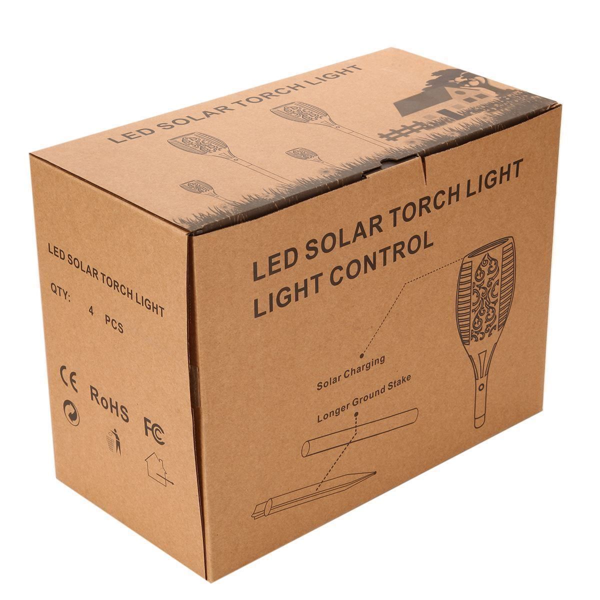 Lampen: 4Stk Solar Fackeln Lampe Solarleuchten – Neu (gemäss Beschreibung) aus Thun von Newnewshop 7