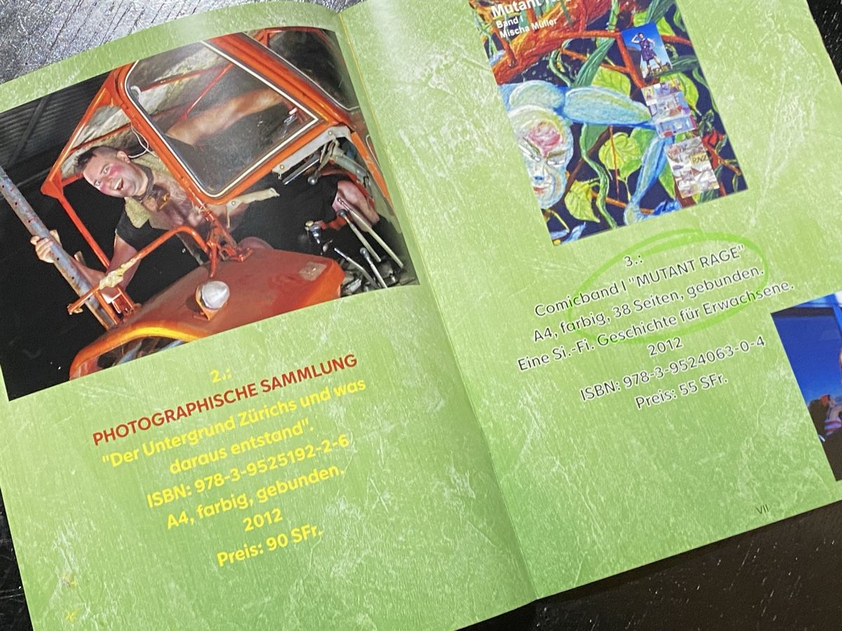 Bücher: Mischa Müller Künstlerkatalog Eigenverlag /Kunstmalerei – Neu und originalverpackt aus Zuerich von SonderArt-Wertgut 4