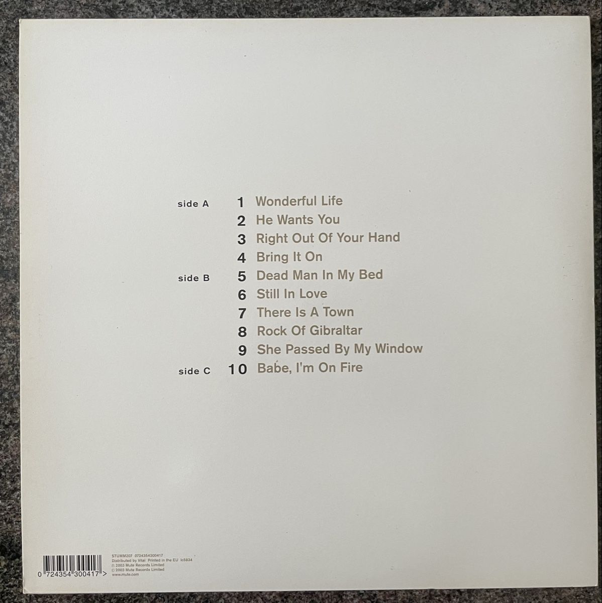 Dischi in vinile: Nick Cave - Nocturama - Vinyl Doppel LP – Usato da Olten venduto da Bluespapst 1