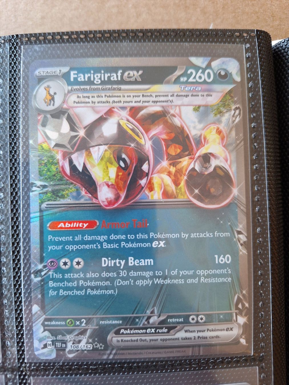 Pokémon Carte collezionabili: Farigiraf ex – Usato da Altstätten SG venduto da GGsGameshop