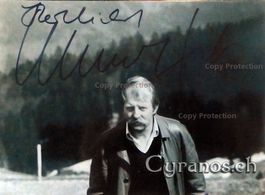 Eberhard Feik (1943-1994) Schauspieler - Autogramm