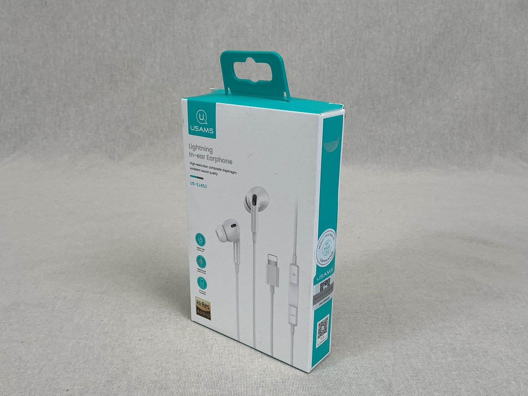 Cuffie: USAMS Kopfhörer / Lightning In-ear Earphone – Nuovo (secondo la descrizione) da Richterswil venduto da Restwert_Richterswil 6