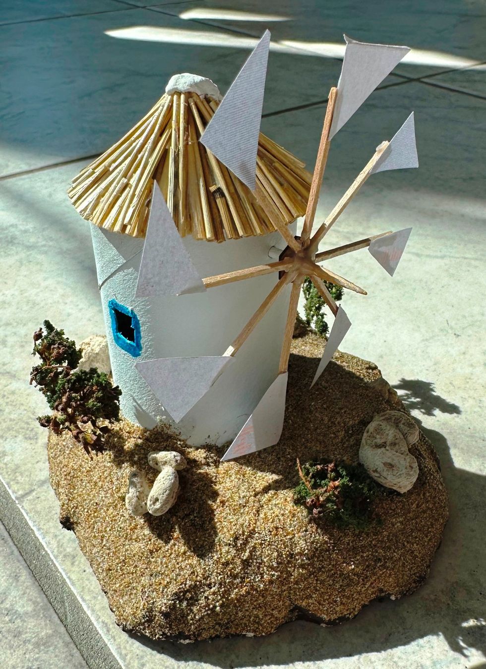 Modelleisenbahnen: griechische Windmühle - Spur HO! – Neu und originalverpackt aus Steffisburg von Calceolaria 2