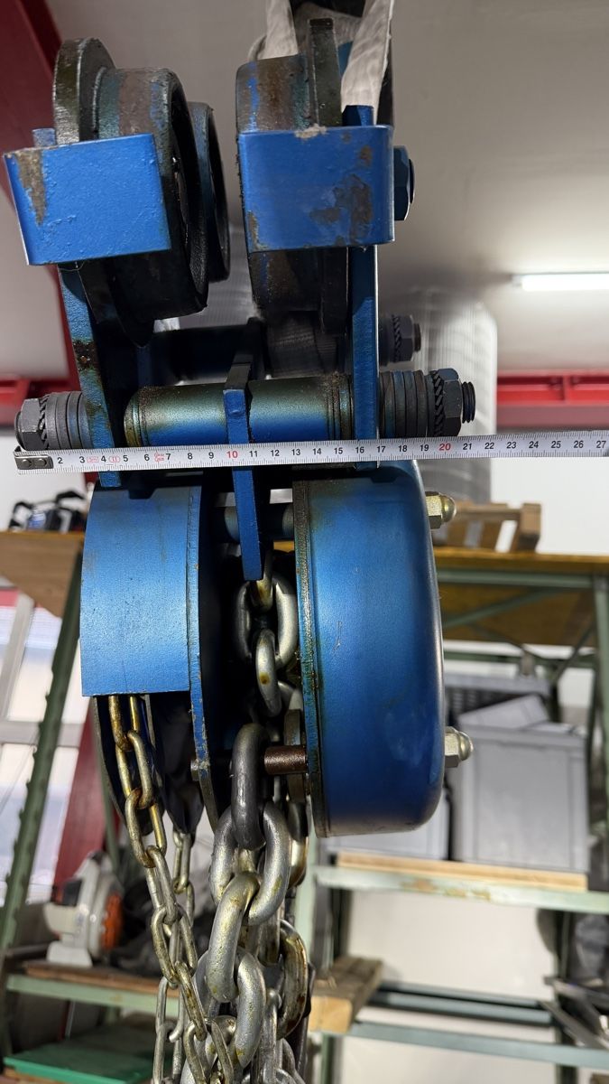 Paranco multiuso: Kettenzug manuel 2t – Usato da Etzgen venduto da Vendomondo 1