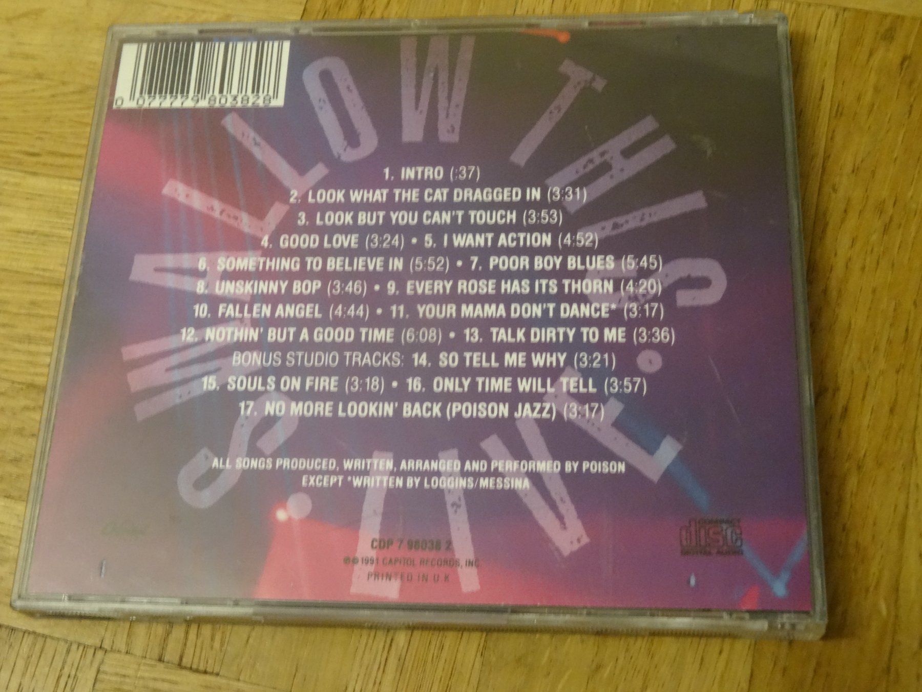 CD: Poison - Swallow This Live (CD) – Usato da Olten venduto da Disc-Ausverkauf 1