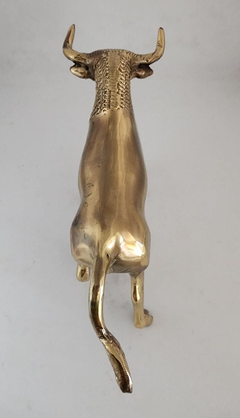 Statuette: Grosse wunderschöne Bronze Stier Figur, Neu!! – Nuovo (secondo la descrizione) da Lima- Peru venduto da Alpaka-Haus 3