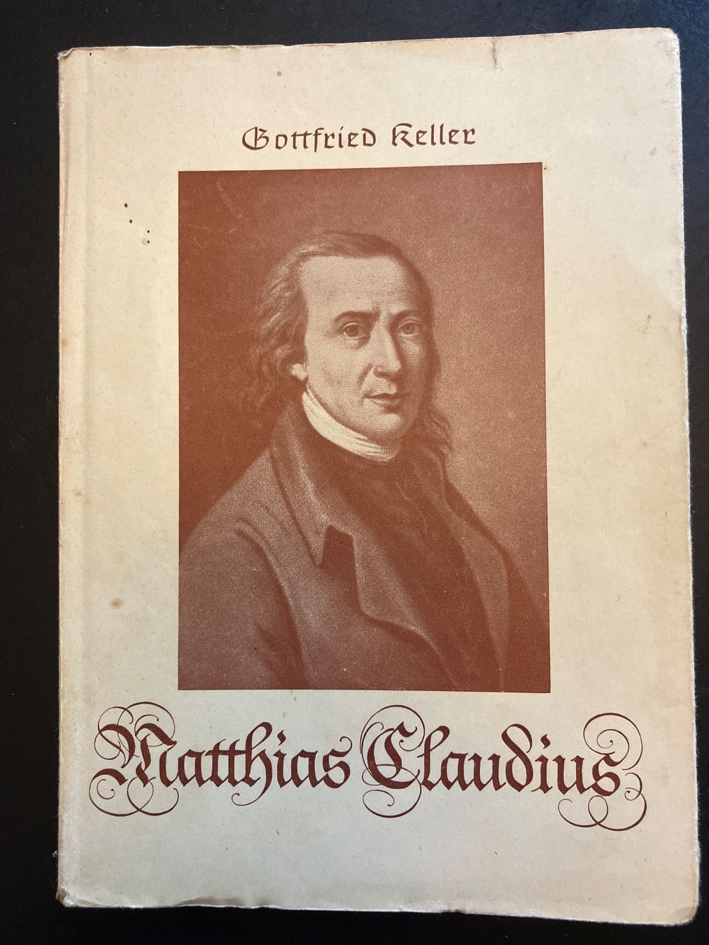 Libri: Matthias Claudius, G. Keller, 1947 – Usato da Wangen ZH venduto da day01