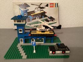 Rares Vintage Lego System Set 354 "POLICE HELIPORT“ 1974 OVP