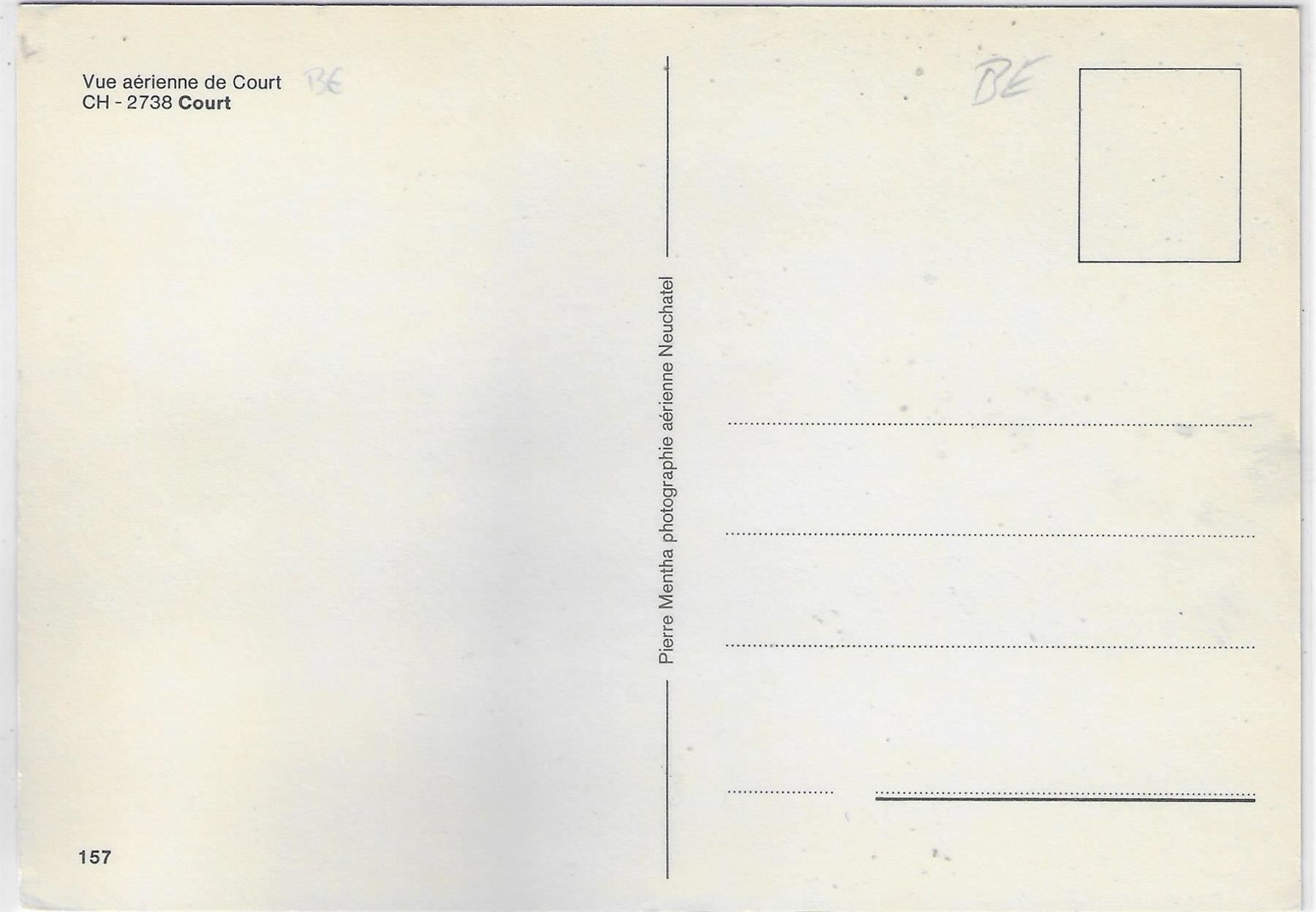 Cartoline postali: Vue aerienne de Court – Usato da Ettingen venduto da Kartenplanet 1