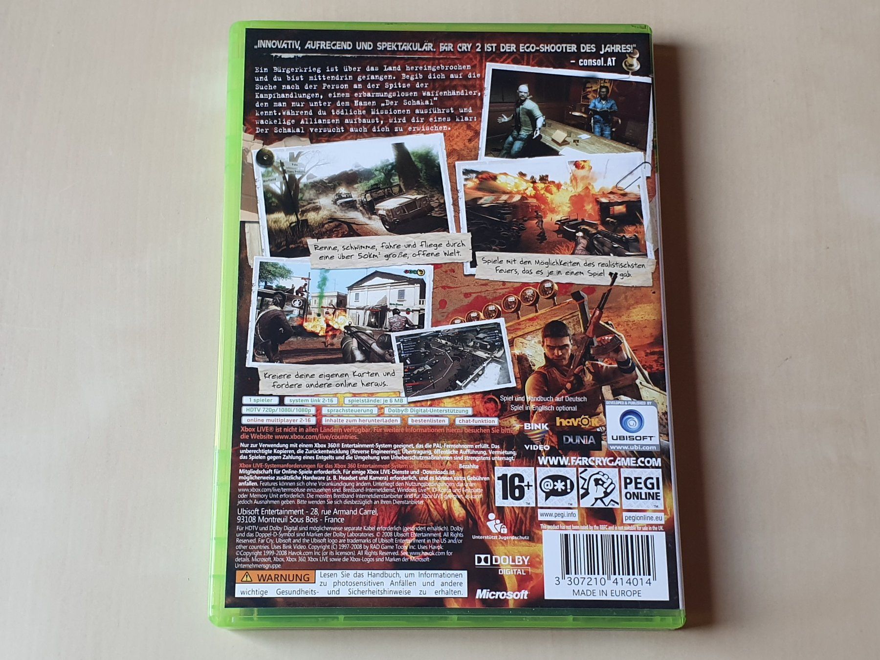 Microsoft Giochi: Farcry 2 – Usato da Stansstad venduto da collectorsshop 1