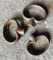 3 Stk antike Schlüssel- Reide, handgemacht Nr.3