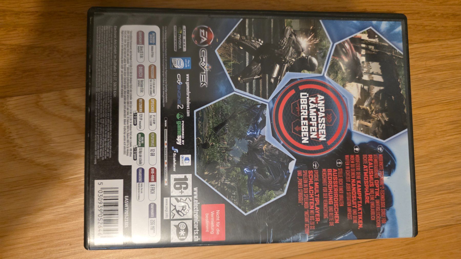 Jeux: PC Spiel Crysis Games for Windows – D'occasion à Siebnen par BenutzerRicardo 2