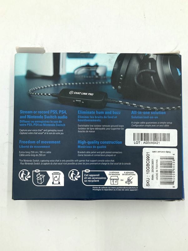 Elgato Kabel: ELGATO | Chat Link Pro | AUX Kabel – Neu (gemäss Beschreibung) aus Wittenbach von Restwert_St-Gallen 4