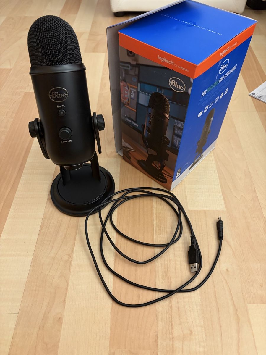 Logitech Mikrofone: Blue Yeti Microphone  – Neu (gemäss Beschreibung) aus Lachen SZ von iry_x87y