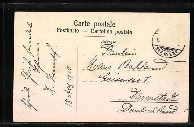 Cartoline postali: AK Luzern, Kapellbrücke, Laterne – Usato da Berlin venduto da bartko-reher 1
