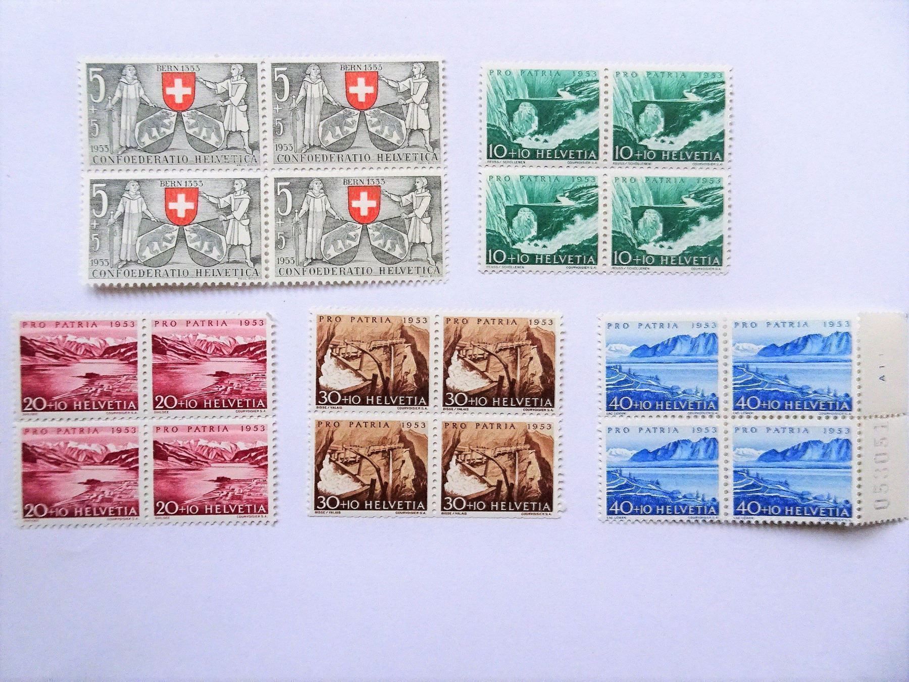 Tous les timbres: PP 1953** – Neuf (Voir description) à Aadorf par Chnorli-Furz