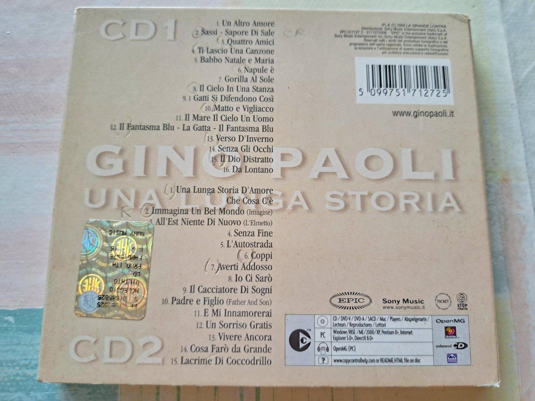 CD: Cd Gino Paoli - Una Lunga Storia – Usato da Pully venduto da bro_n52j 1