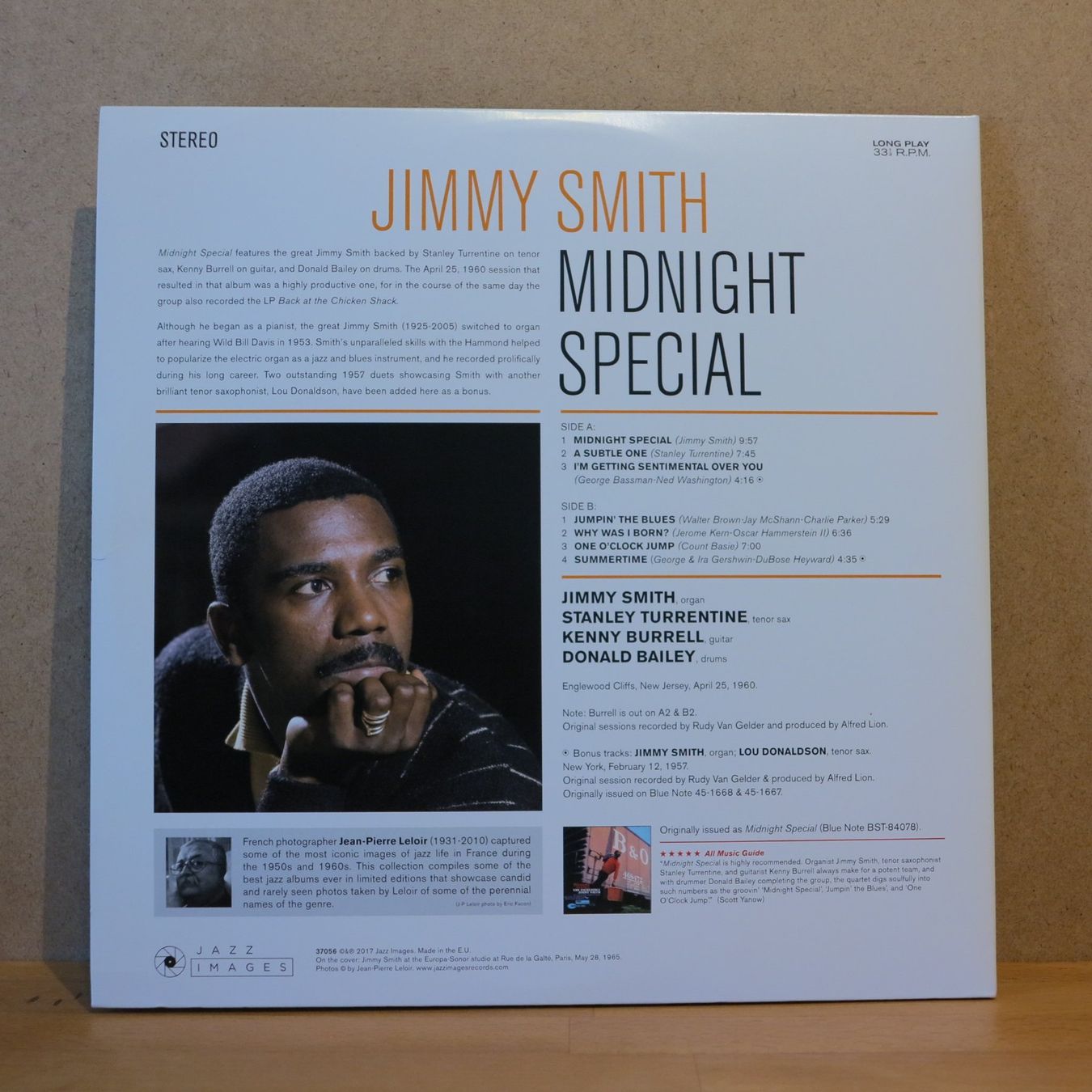 Dischi in vinile: Jimmy Smith - Midnight Special / LP 2017 -180g – Usato da Zürich venduto da Naim60 1