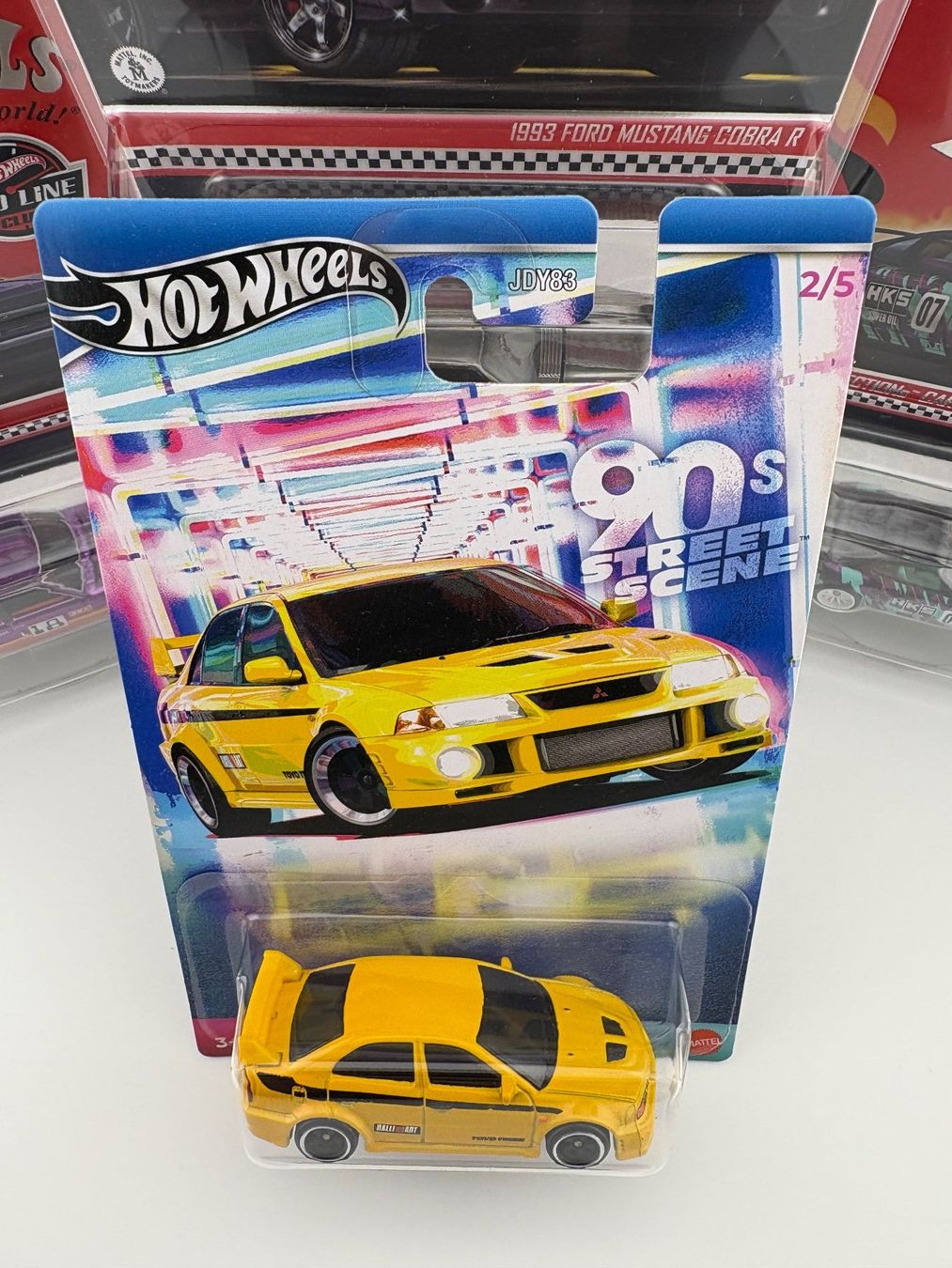 Hot Wheels Modellini d'auto: Hot Wheels Mitsubishi Lancer Evolution VI 90s Street Scene – Nuovo e nell'imballaggio originale da Flawil venduto da HeisseReifen 1