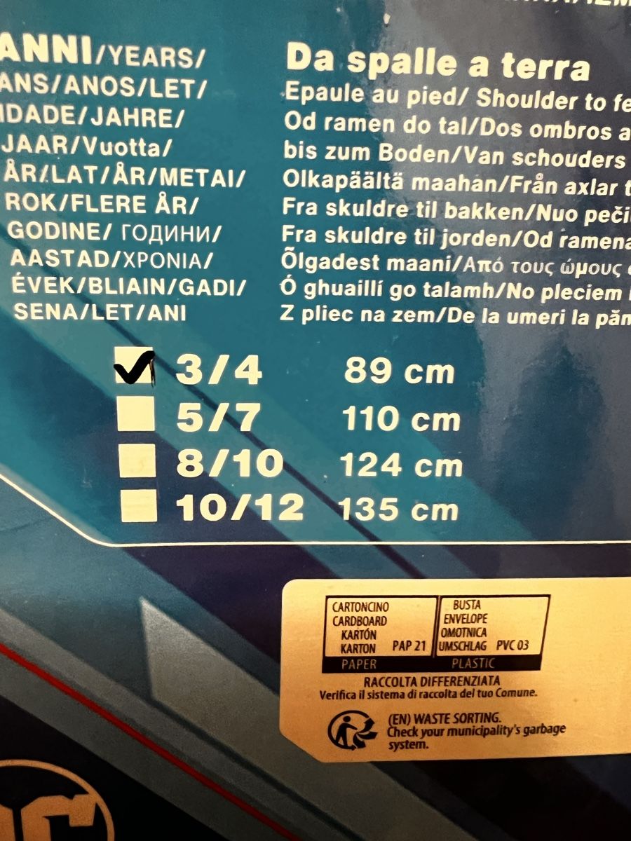 Costumi: Superman Kostüm 3-4 J -> 89cm – Usato da Dietikon venduto da Maddalena-Floro-Vito 1