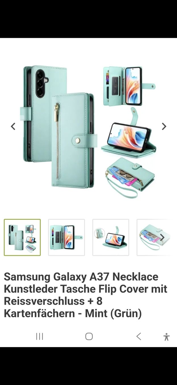 Coques & Protection écran: Hülle zu Galaxy A37 mint – Neuf avec emballage d'origine à Rüttenen par th.paulus