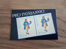 Markenheftchen: Pro Patria 1990