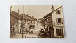 Ancienne carte postale, Crans Grande Rue