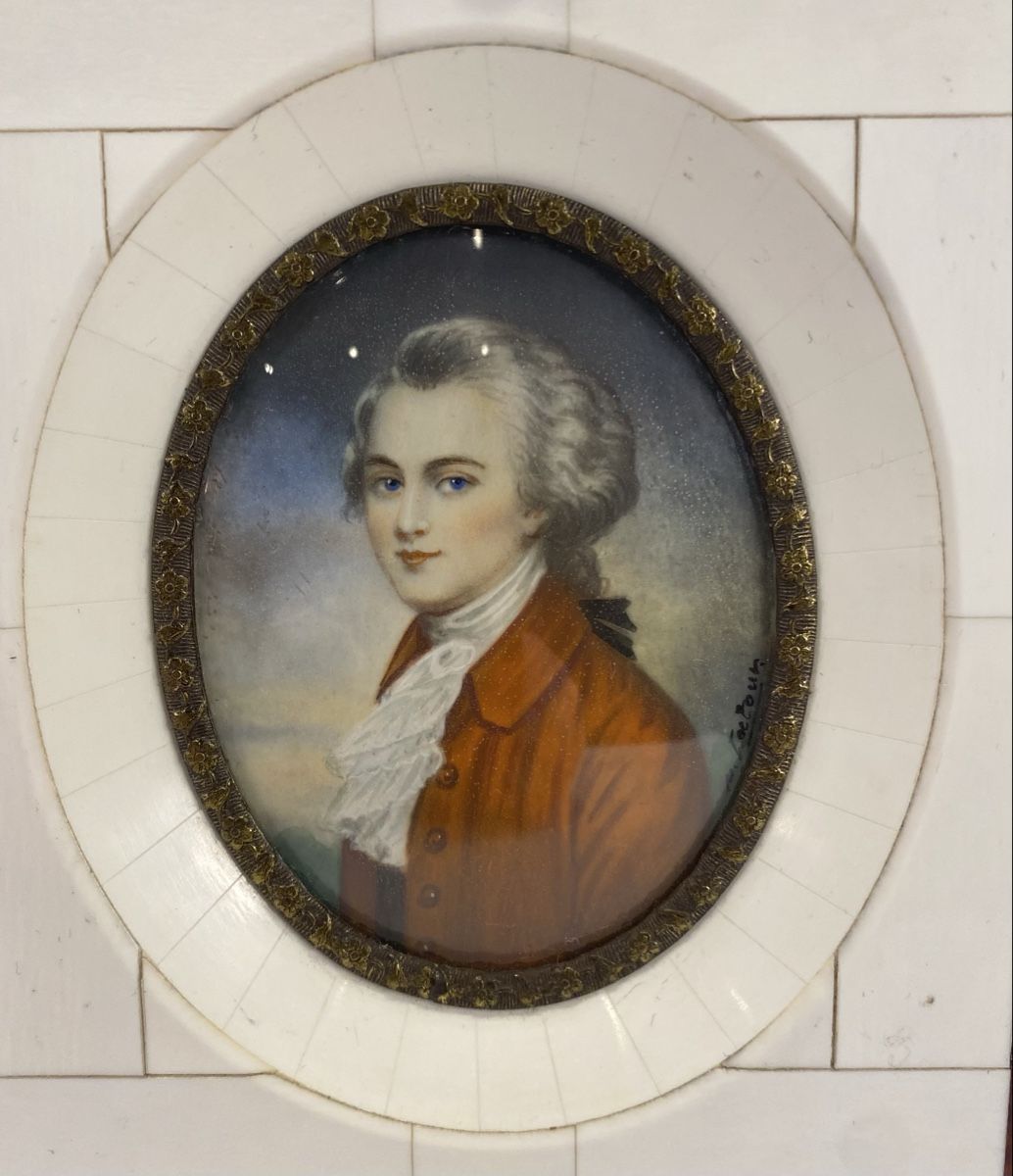 Dipinti: Miniatur Gemälde Mozart mit Schwester – Usato da Zürich venduto da ARTino 6