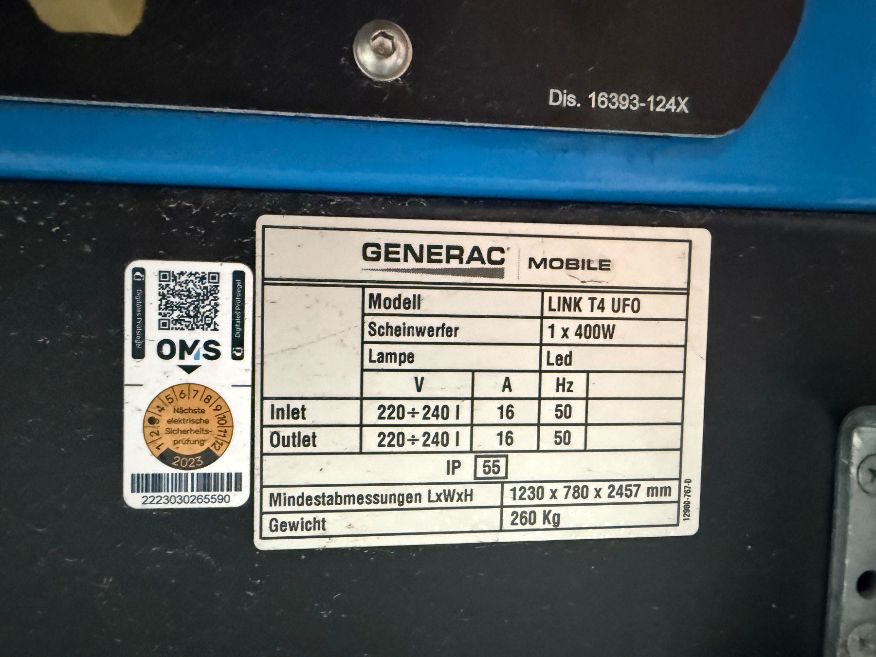 Lampen: Mobiler Lichtmast, Beleuchtungsmast, Flutlicht Scheinwerfer – Gebraucht aus Tentlingen von Rmirage 6