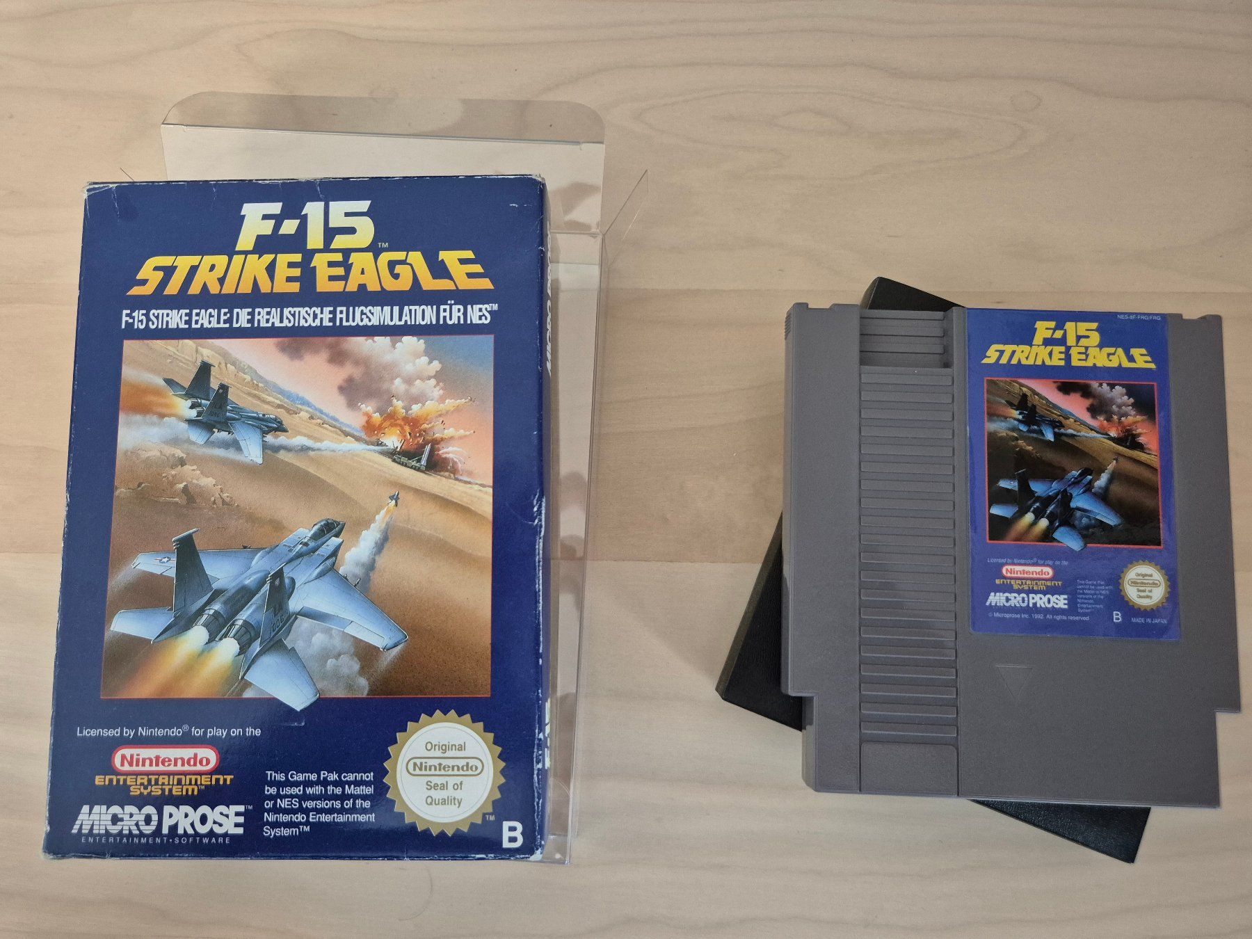 Giochi: NES: F-15 Strike Eagle inkl. OVP – Usato da Bern venduto da Benben1