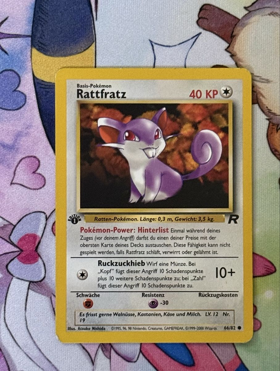 Pokémon Sammelbilder & Trading cards: Pokémon - 2x 1er Edjtion DE Team Rocket – Gebraucht aus Uvrier von sauma85 2