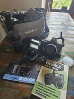 Yashica 230 AF Spiegelreflexkamera Set mit Tasche & Zubehör!