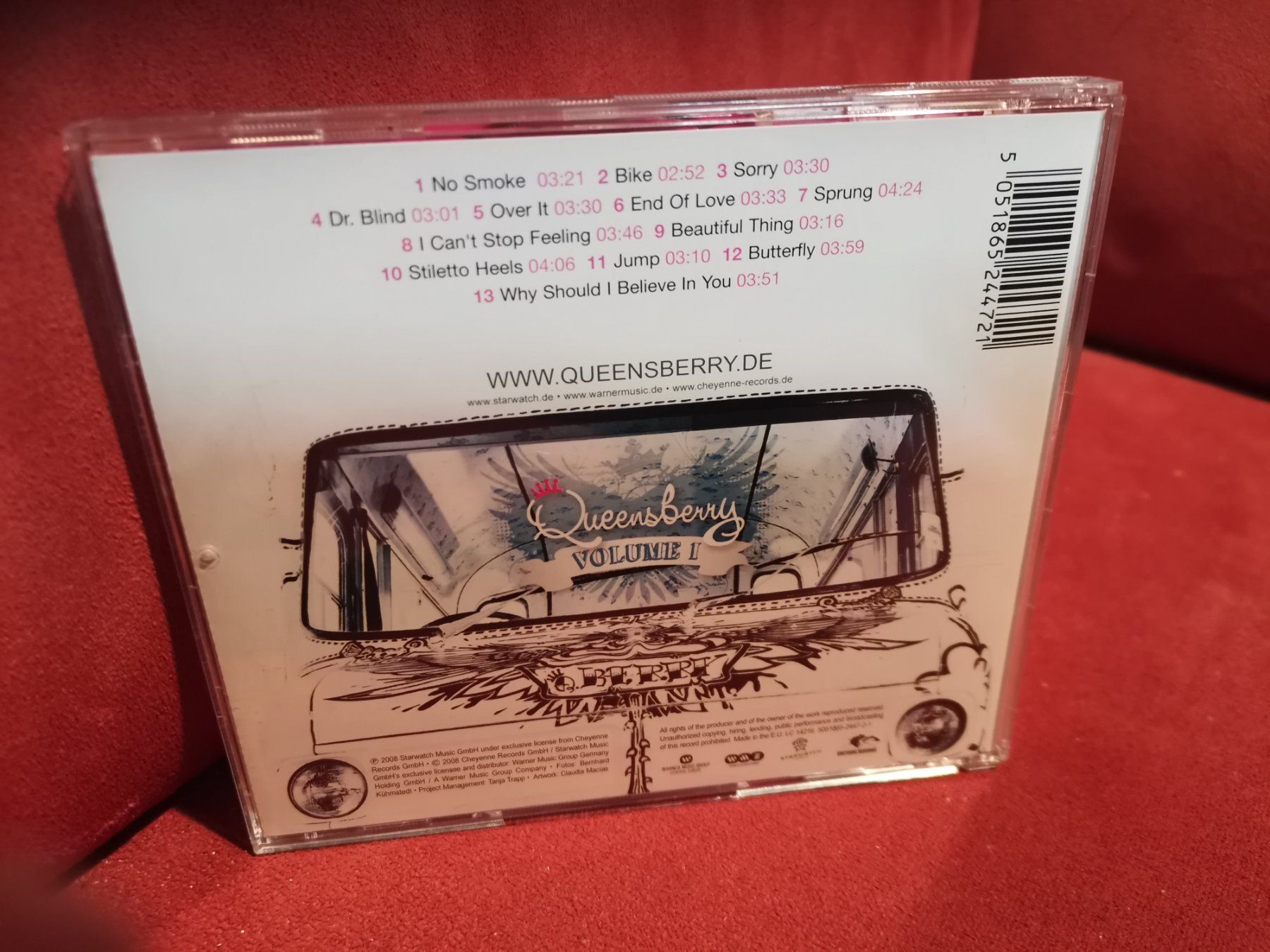 CD: Queensberry feat. Patricia Vol. 1 – Usato da Zofingen venduto da noise123 1
