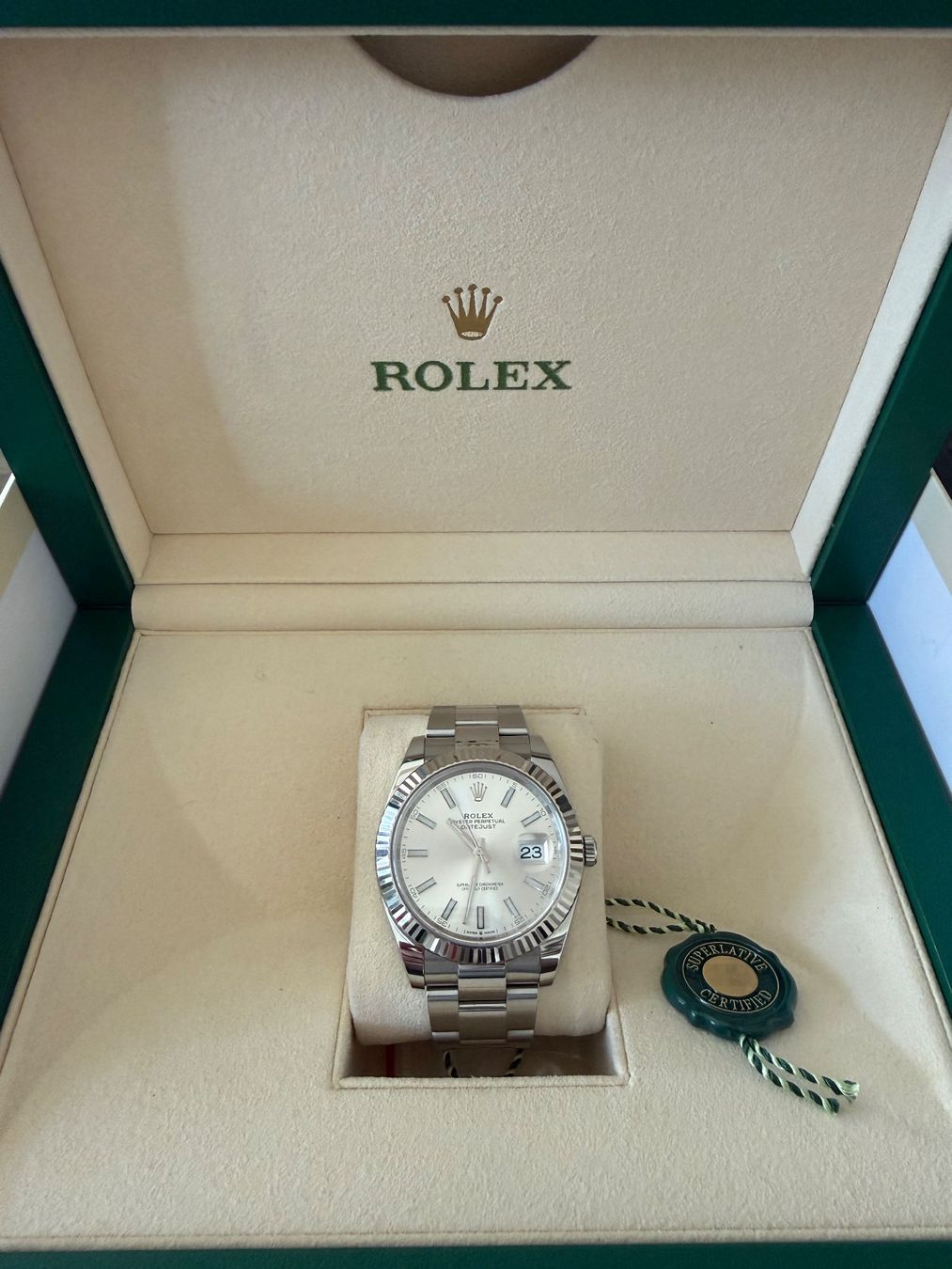Rolex Orologi: ROLEX Datejust 41 - full set 2020 – Usato da Lausanne venduto da Placebo7 5