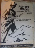 Notenheft "Auf der Wacht" Werner Huber