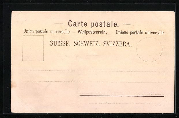 Cartoline postali: Litho Interlaken, Brienzersee, Webung f – Usato da Berlin venduto da bartko-reher 1