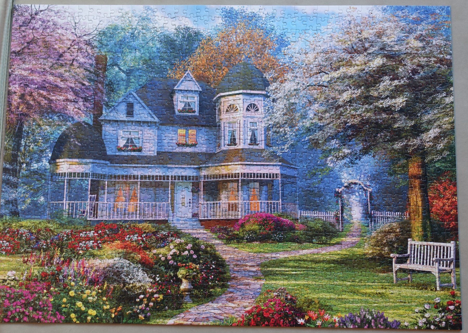 Puzzles: Schmidt Puzzle 1000 Teile - Viktorianisches Anwesen – Gebraucht aus Arbon von drs64 1