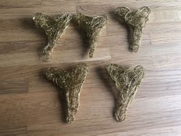 5 Drahtherzen - P