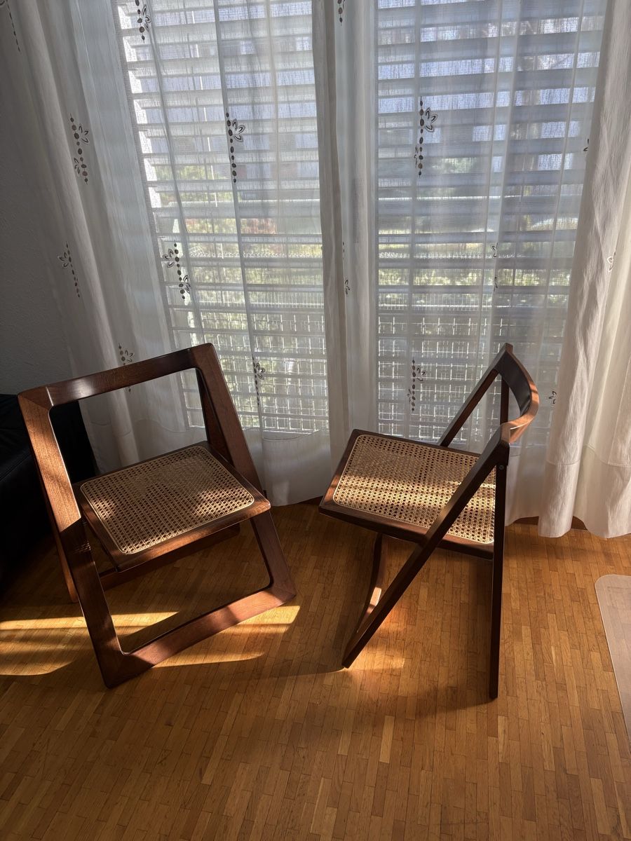 Sedie: Rare paire des chaises pliables design – Usato da petit lancy venduto da FerreiraLuis 1